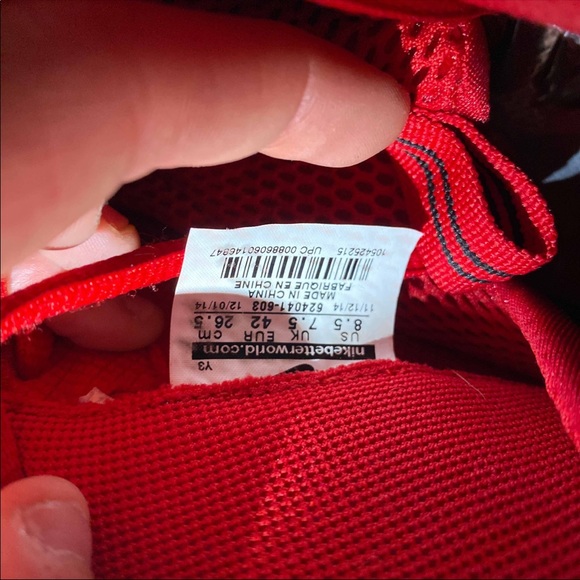 Nike Foamposite Gym Red October - Picture 5 of 7